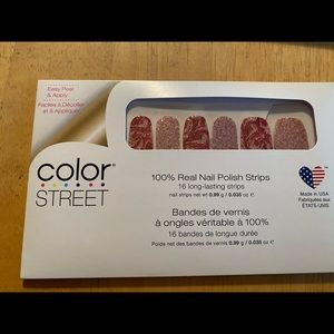 Feeling marble ous color street nails